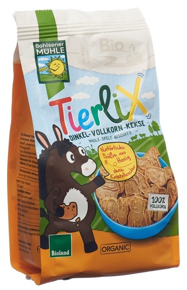 TierliX Dinkel Vollkorn Kekse 125g