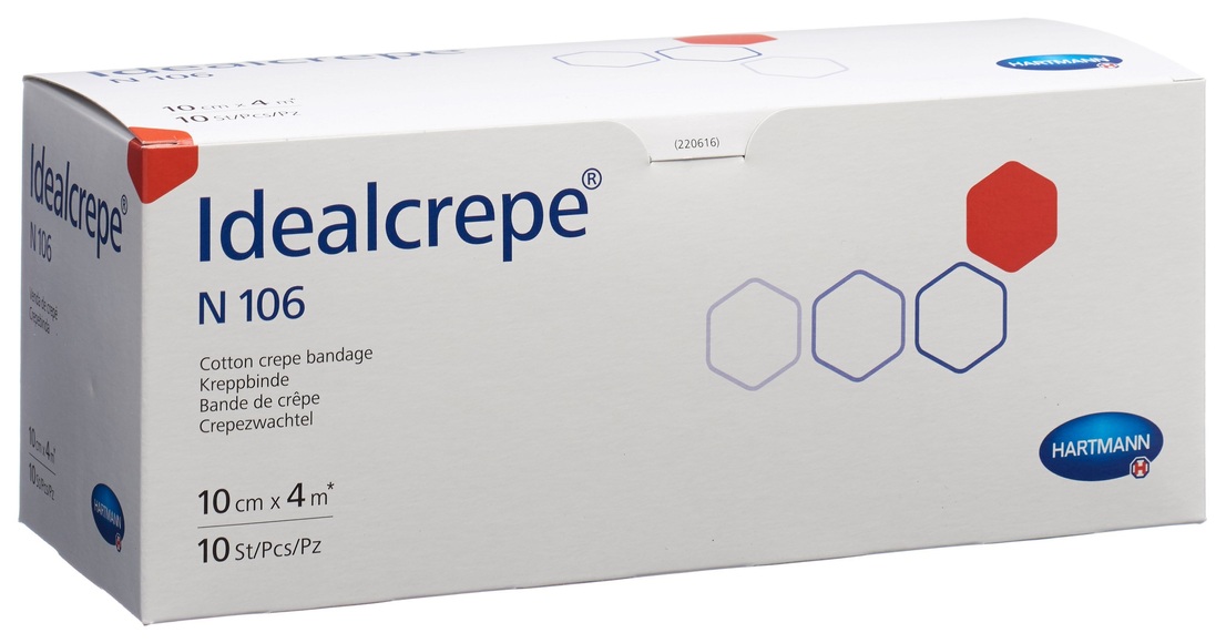 Idealcrepe Binde 4mx10cm (10 Stück)