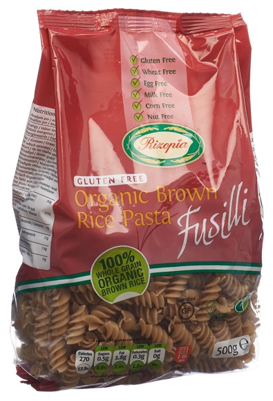 RIZOPIA Fusilli glutenfrei Bio (500g)