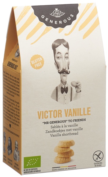 GENEROUS Victor Vanille Sablés glutenfrei (100g)