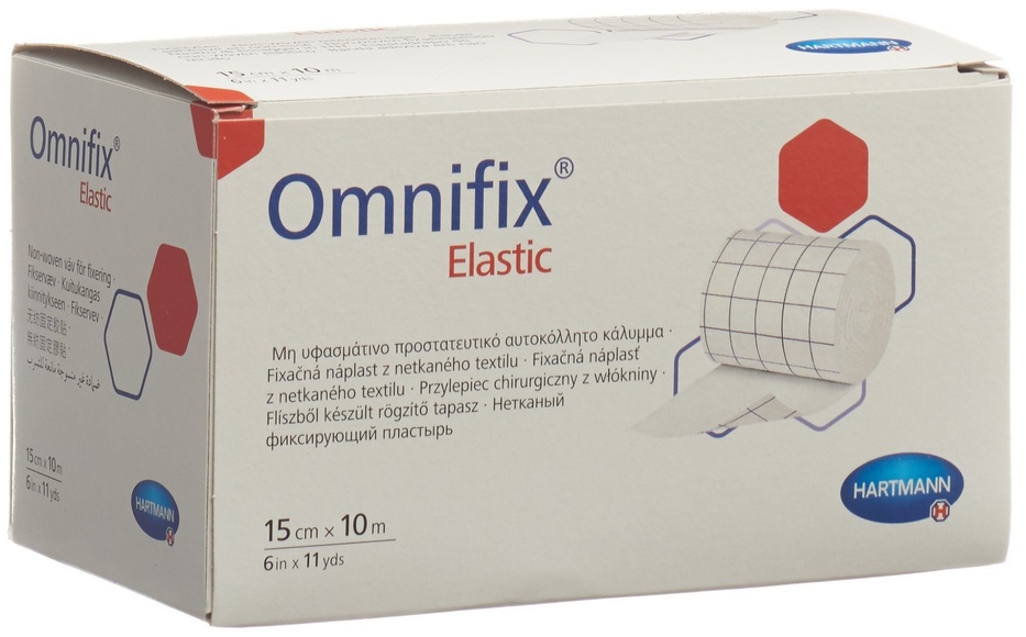 Omnifix Fixationsvlies 15cmx10m elast weiss (1 Stück)