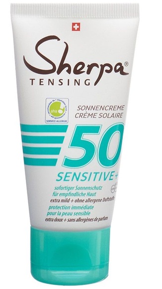 Sherpa TENSING Sonnencreme SPF 50 SENSITIVE (50 ml)