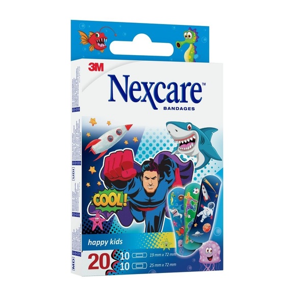 Nexcare® happy Kids Pflaster Superhelden