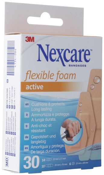 3M Nexcare™ Bandages Flexble Foam active