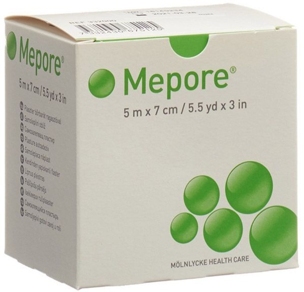 Mepore Wundverband 7cmx5m unsteril (1 Stück)