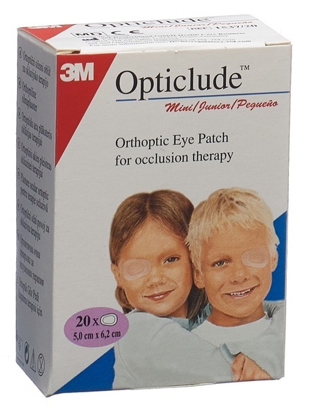 3M™ Opticlude™ Junior Mini 5,0 x 6,2 cm