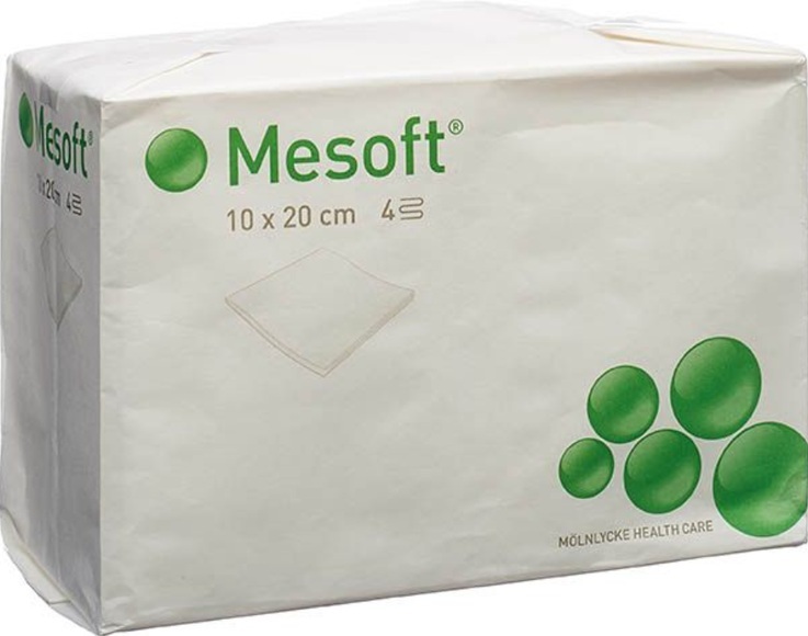 Mesoft Kompressen 10x20cm unsteril (100 Stück)