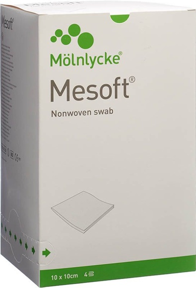 Mesoft Vlieskompressen 10x10cm steril (30x5 Stück)