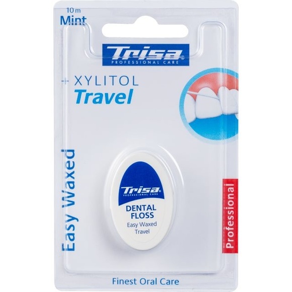 Trisa Zahnseide Travel, Easy Waxed mint ONE Size