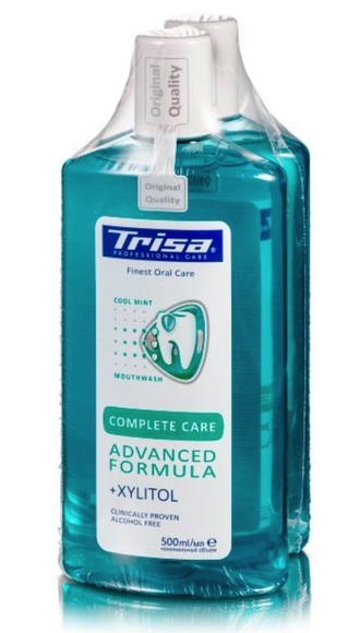 Trisa Mundspülung Complete Care DUO (2x500 ml)