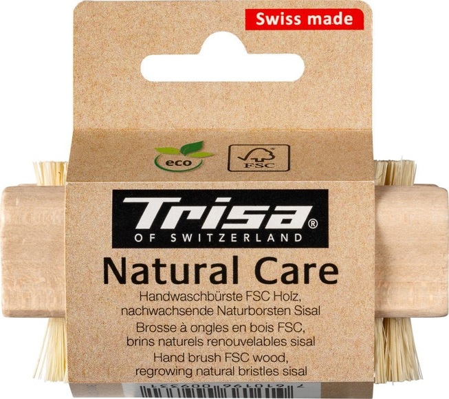 Trisa Natural Care - Handwaschbürste FSC Holz