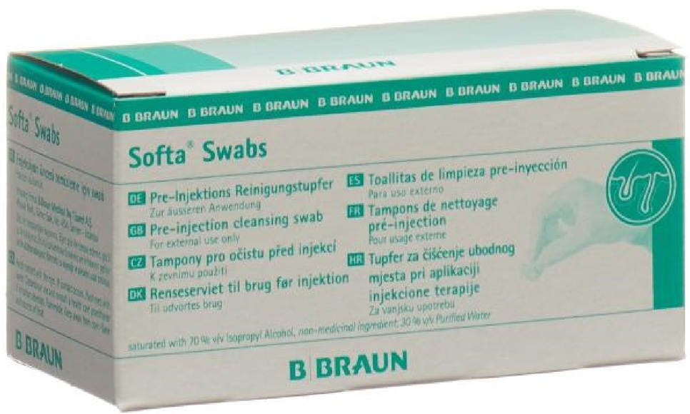 Softa Swabs Reinigungstupfer (100 Stück)