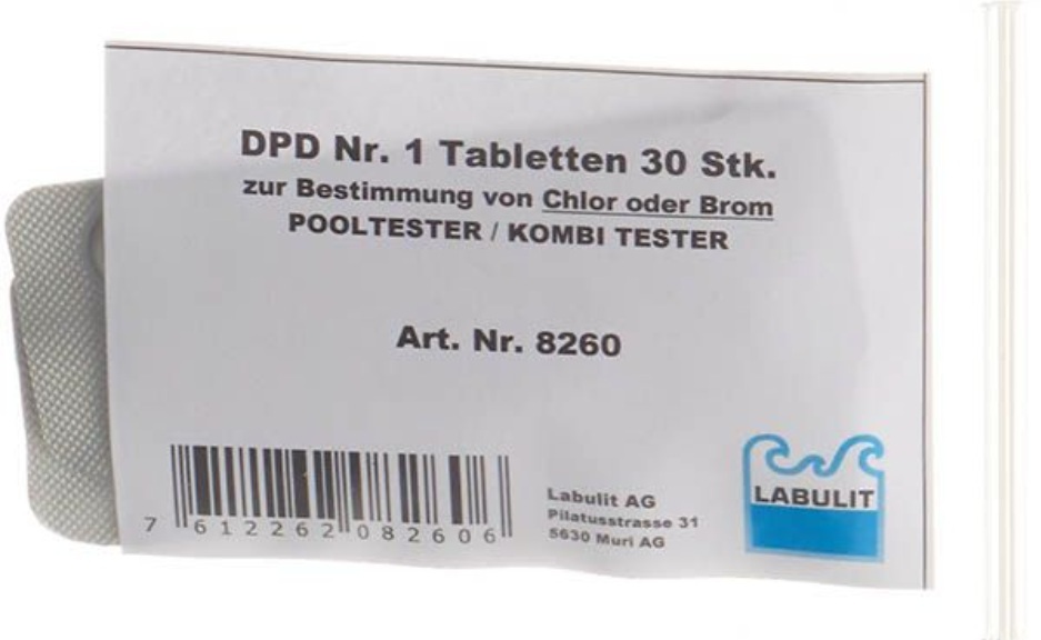 LABULIT Pooltester Ersatztablette DPD Nr1 (30 Stück)