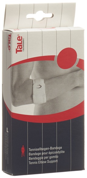 Tale Tennisellbogen Bandage 5 cm Velcro weiss (1 Stück)