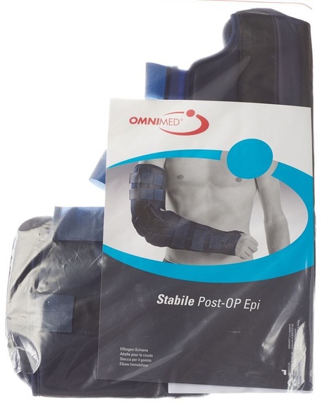 OMNIMED Stabile Post-OP Epi L rechts blau (1 Stück)