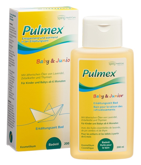 Pulmex Baby & Junior Erkältungszeit Bad (200ml)