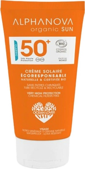 ALPHANOVA SUN Sonnencreme Monoï Bio SPF50+ (50ml)