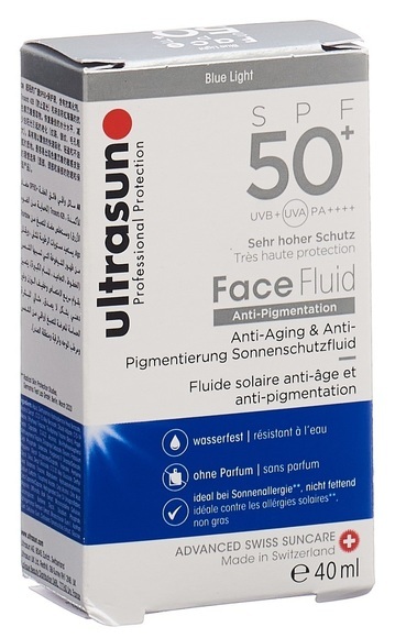 ultrasun Face Fluid Anti-Pigment SPF50+ (40ml)