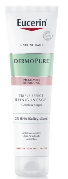 Eucerin DermoPure Triple Effect Reinigungsgel Tube 150 ml