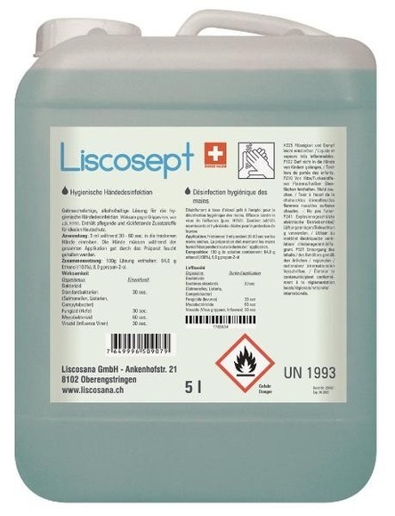 Liscosept Händedesinfektion (5 Liter)