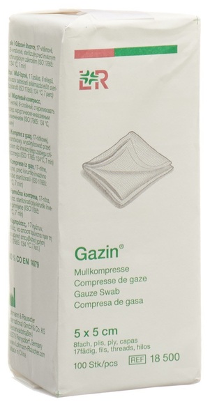 Lohmann & Rauscher Gazin® Kompresse 5 x 5 cm