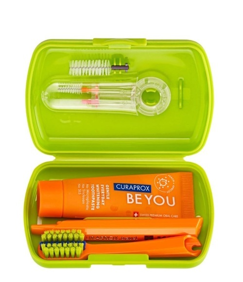 Curaprox Travel Set, grün (1 Stk)