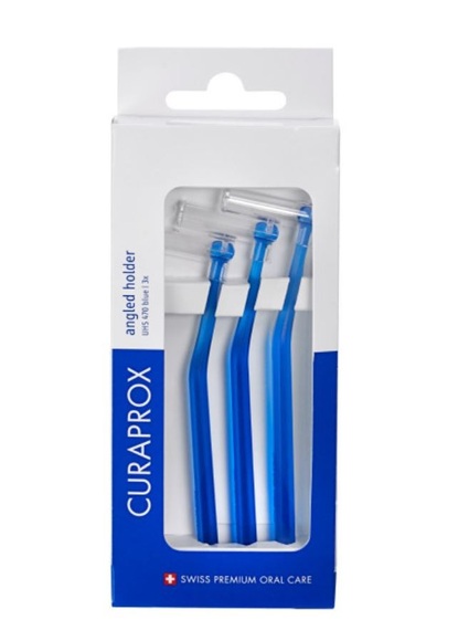 Curaprox UHS 470 Halter abgewinkelt (3 Stk)