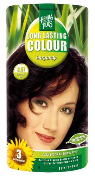 Henna Plus Long Last Colour 3.67 burgund (1 Stück)