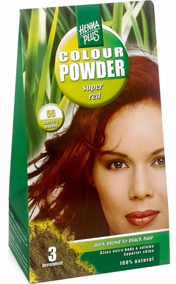 Henna Plus Colour Powder 55 super rot (100 g)