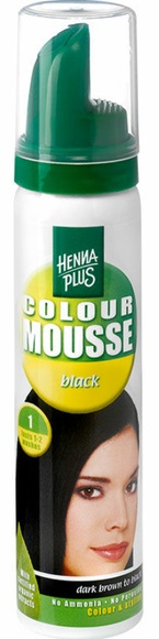 Hennaplus Colour Mousse Black 1 75ml