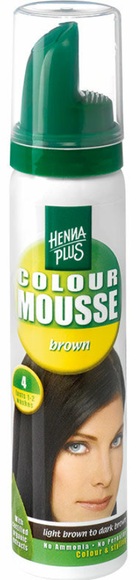 Hennaplus Colour Mousse Brown 4 75ml