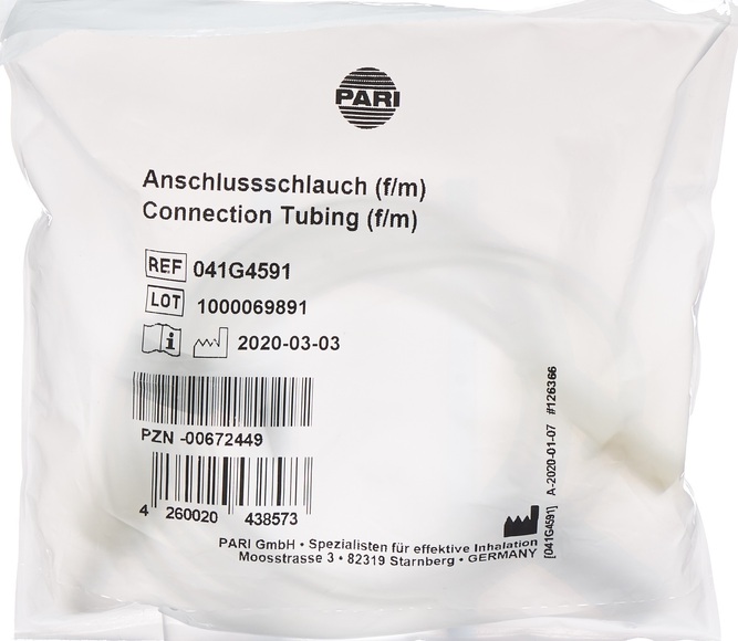 PARI Luftschlauch 1.2m f/m (1 Stück)