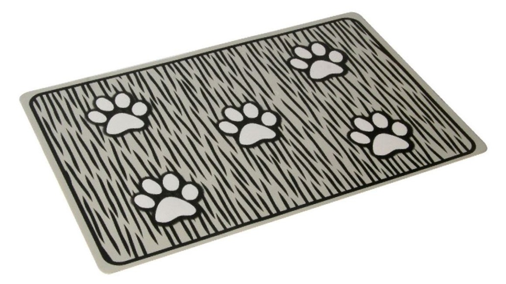 swisspet Unterlage Pfötli, 44x29cm, sw Hunde Schondecke/Matte