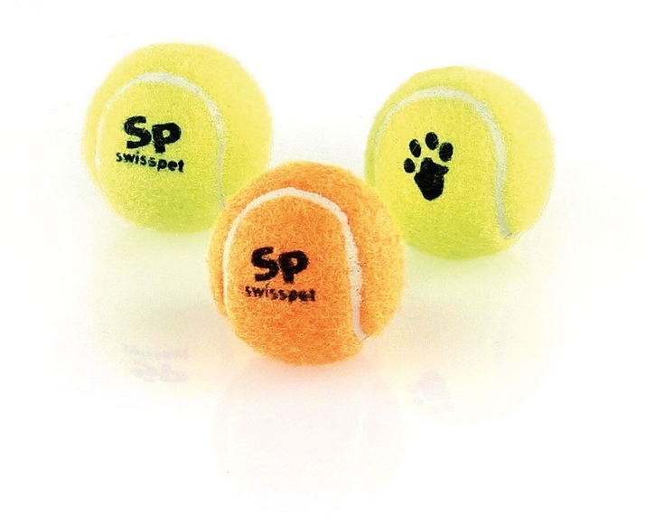 Hundespielzeug Gummi-tennisball, 3stk Unisex ONE SIZE