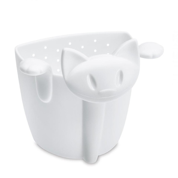 Koziol Teesieb MIAOU Weiss, Farbe: Weiss