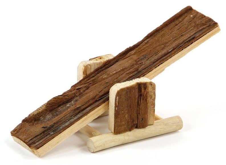 swisspet Nager Holz Schaukel 22x8x7.5cm