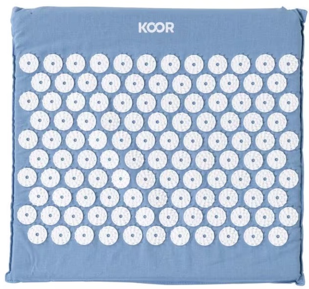 KOOR Akupressur-Fussmatte Blau/Weiss (1 Stk)
