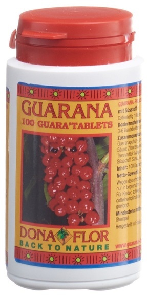 Guarana Dona Flor Kautablette (100 Stück)