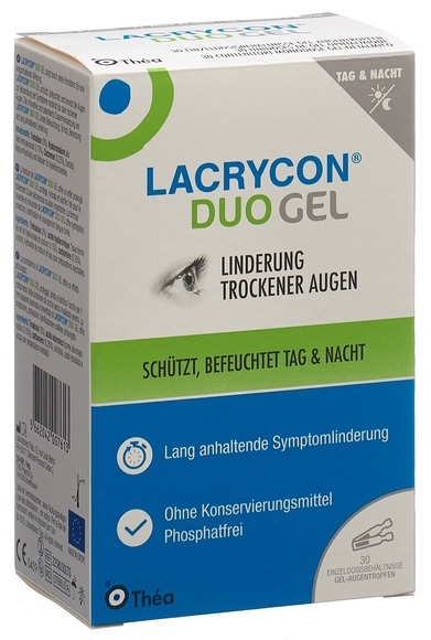 LACRYCON DUO Gel zur Linderung trockener Augen (30x0.4g)
