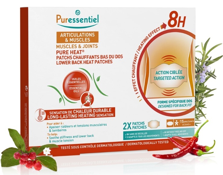 Puressentiel Wärmepflaster für Gelenke & Muskeln