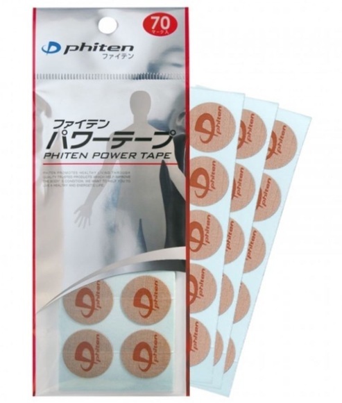 Phiten Titanium Power Tapes rund D/E (70 Stück)