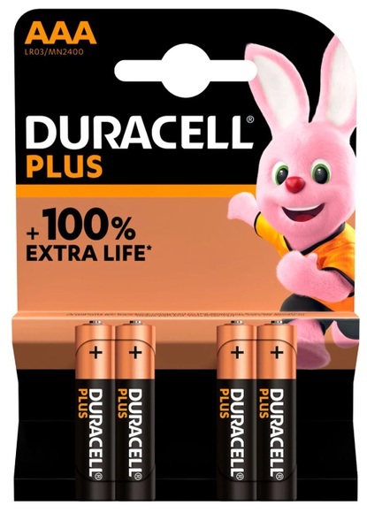 Duracell Batterien PLUS AAA/LR03 4 Stück