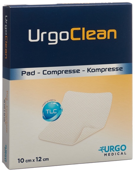 Urgo Clean Kompresse 10x12cm (10 Stk)