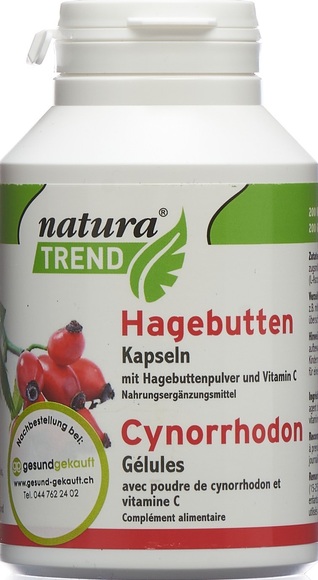 naturaTREND Hagebutten Kapsel (200 Stück)