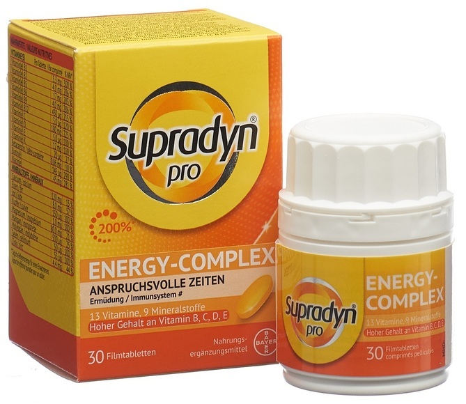 Supradyn Energy Multivitamine Filmtabletten (30 Stk)