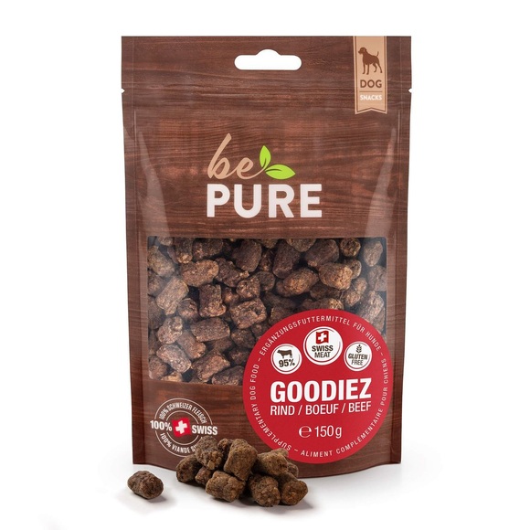 bePure Hundesnack Goodiez Rind 150g