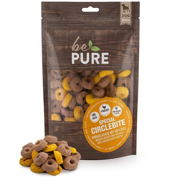 bePure Hundekekse Circlebite Grande 500g