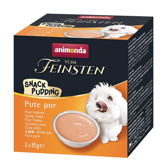5 + 1 gratis! Animonda Vom Feinsten Adult Snack-Pudding 6 x 85 g - Pute pur