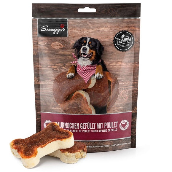 QUALIDOG Matrix-Bone mit Chicken 7.5cm 3 Stück
