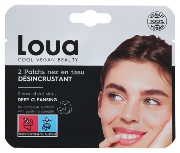 Laurence Dumont Loua Nasenstreifen, reinigende Poren, 2 Streifen (5ml)